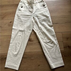 Ivory Linen pants